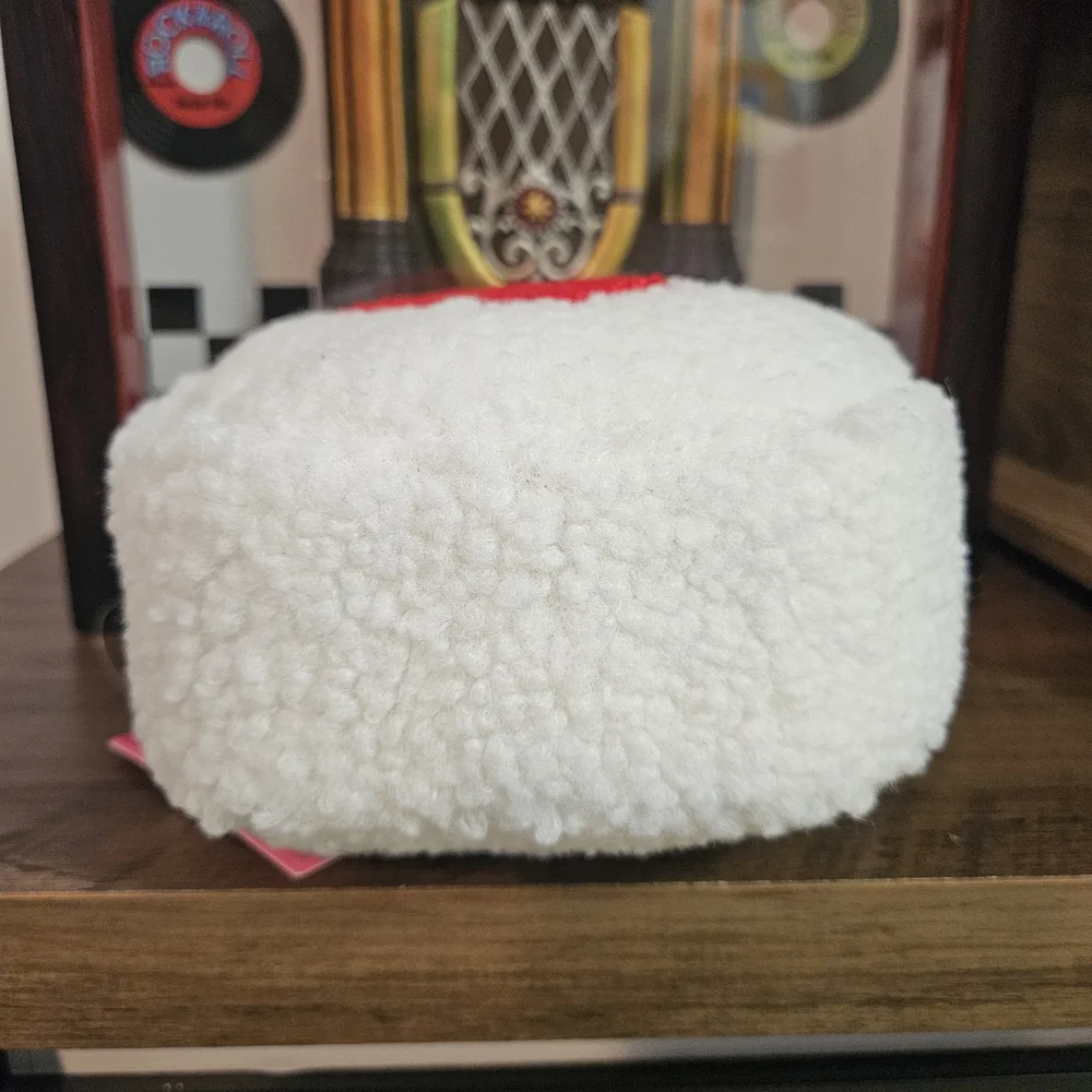 Heart Design White Pouch NWT